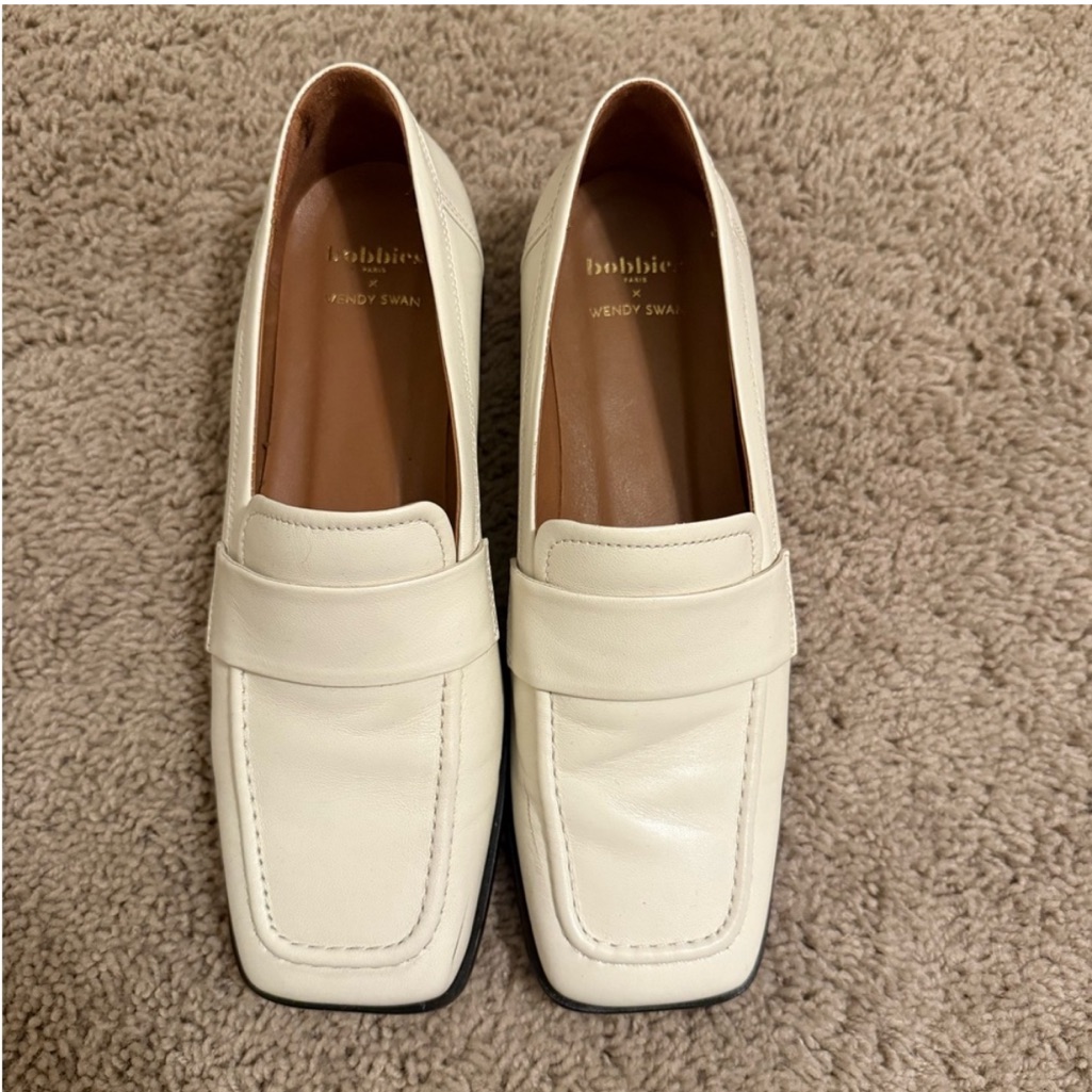 Bobbies Cream Loafers